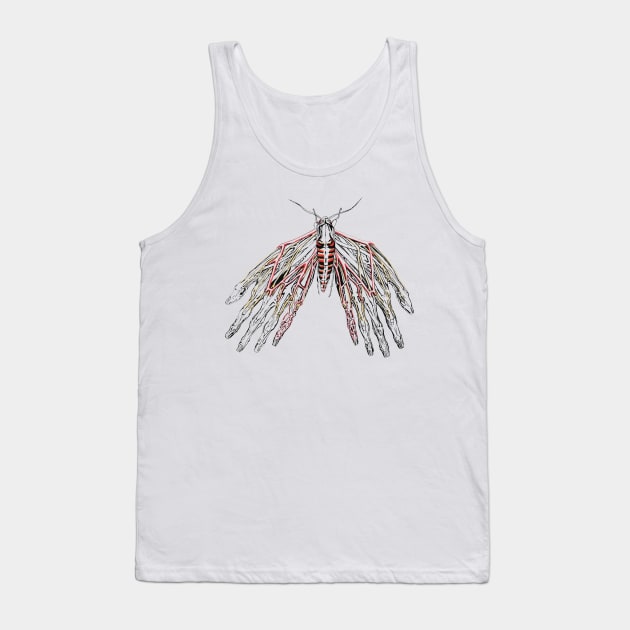 Moth Tank Top by RaLiz